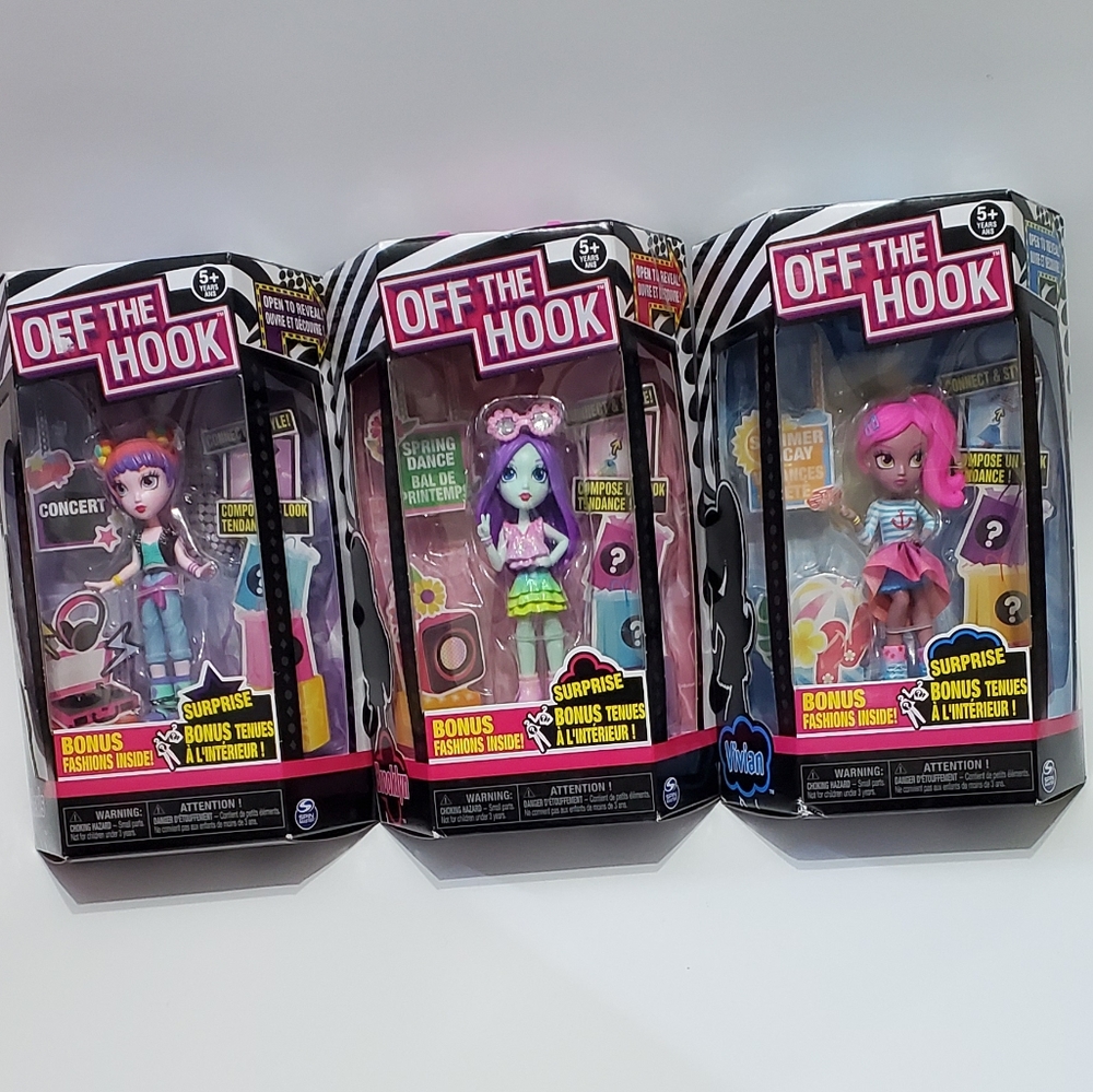 3 off the hook dolls